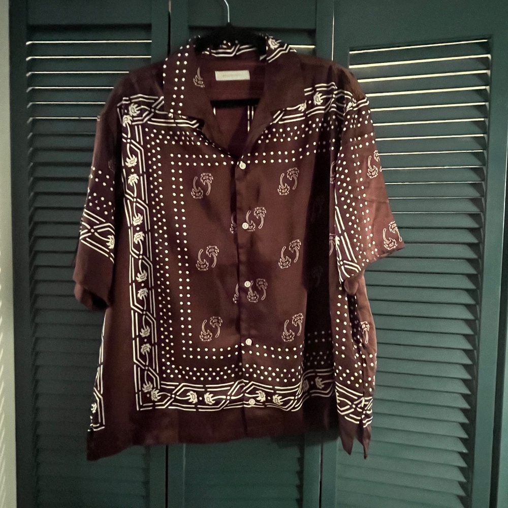 Urban Outfitters short sleeve button down